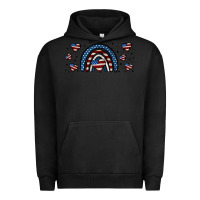 Pigment Black american flag rainbow 16oz libbey cup Urban Hoodie - HRA Design Shop