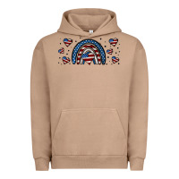 Pigment Burro american flag rainbow 16oz libbey cup Urban Hoodie - HRA Design Shop