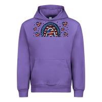 Tulip american flag rainbow 16oz libbey cup Urban Hoodie - HRA Design Shop