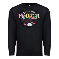 Black medical assistant nurse Premium Sweatshirt - MaliasSmallBusiness