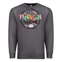 Charcoal Heather medical assistant nurse Premium Sweatshirt - MaliasSmallBusiness