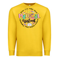 Lemon medical assistant nurse Premium Sweatshirt - MaliasSmallBusiness