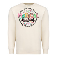Sandshell medical assistant nurse Premium Sweatshirt - MaliasSmallBusiness