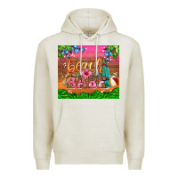 Oatmeal Heather beach babe Premium Hoodie - HRA Design Shop