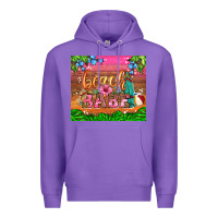 Purple beach babe Premium Hoodie - HRA Design Shop