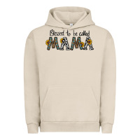 Pigment French Oak blessed to be called mama Urban Hoodie - CowhideDigitalArt