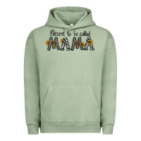 Pigment Oil Green blessed to be called mama Urban Hoodie - CowhideDigitalArt