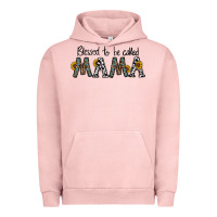 Pigment Salmon blessed to be called mama Urban Hoodie - CowhideDigitalArt