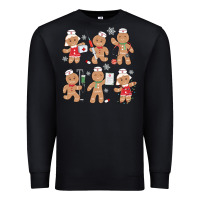 Black nurse gingerbread Premium Sweatshirt - MaliasSmallBusiness