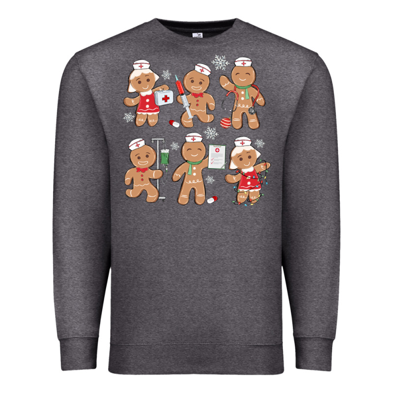 Nurse Gingerbread Premium Sweatshirt by MaliasSmallBusiness | Teevron