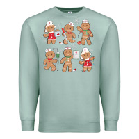 Seafoam nurse gingerbread Premium Sweatshirt - MaliasSmallBusiness