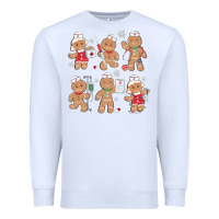 White nurse gingerbread Premium Sweatshirt - MaliasSmallBusiness