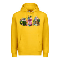 Lemon mexican day of the dead coffee cups Premium Hoodie - FaDigitalArtStudio