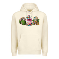 Sandshell mexican day of the dead coffee cups Premium Hoodie - FaDigitalArtStudio
