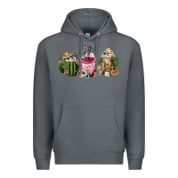 Rock mexican day of the dead coffee cups Premium Hoodie - FaDigitalArtStudio