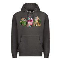 Smoke mexican day of the dead coffee cups Premium Hoodie - FaDigitalArtStudio
