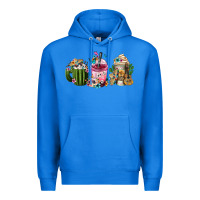 True Royal mexican day of the dead coffee cups Premium Hoodie - FaDigitalArtStudio