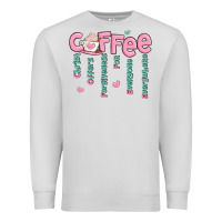Dove Grey coffee and christ Premium Sweatshirt - MaliasSmallBusiness