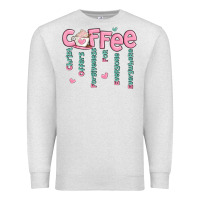 Oatmeal Heather coffee and christ Premium Sweatshirt - MaliasSmallBusiness