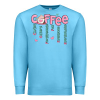 Ocean Blue coffee and christ Premium Sweatshirt - MaliasSmallBusiness