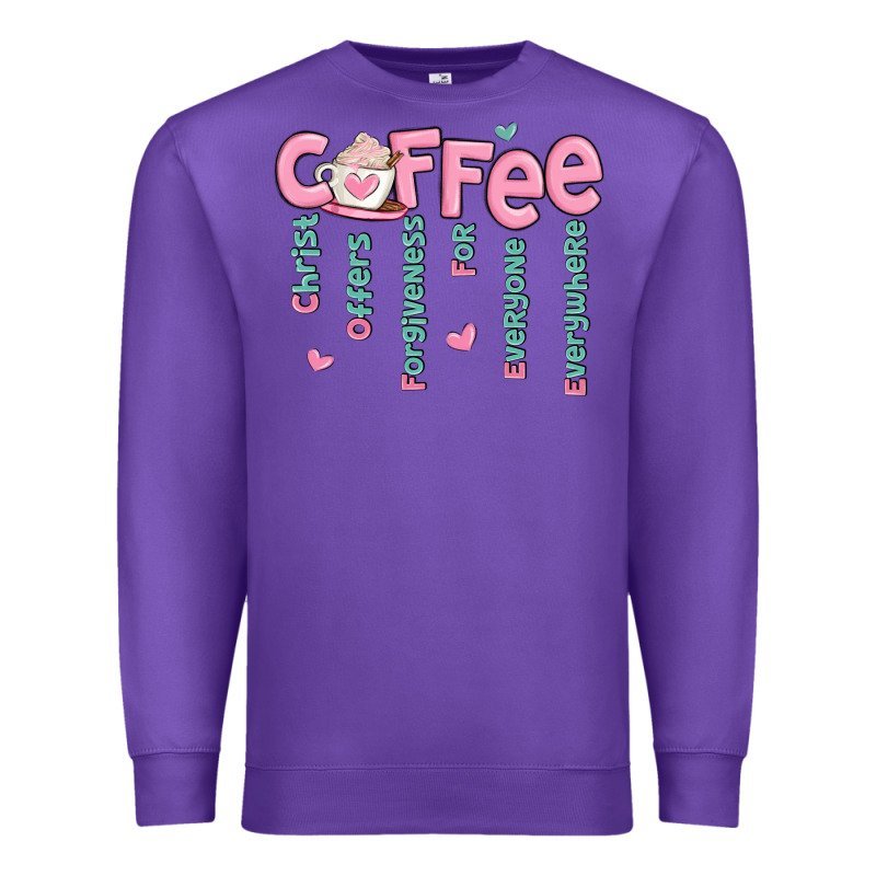 Coffee And Christ Premium Sweatshirt by MaliasSmallBusiness | Teevron