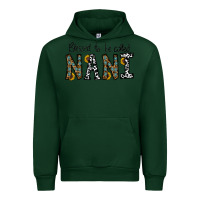 Forest Green blessed to be called nanı Urban Hoodie - CowhideDigitalArt