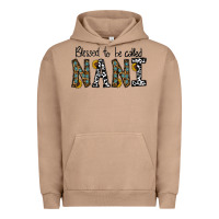 Pigment Burro blessed to be called nanı Urban Hoodie - CowhideDigitalArt