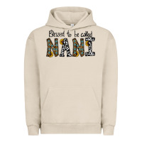 Pigment French Oak blessed to be called nanı Urban Hoodie - CowhideDigitalArt