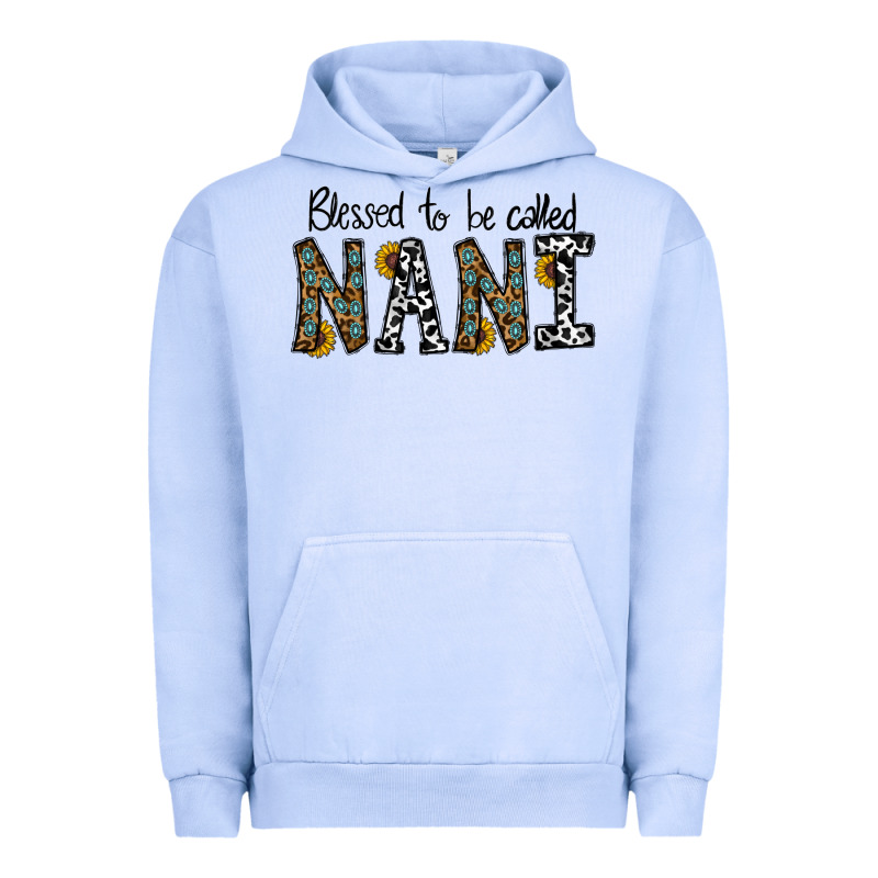 Blessed To Be Called Nanı Urban Hoodie by CowhideDigitalArt | Teevron