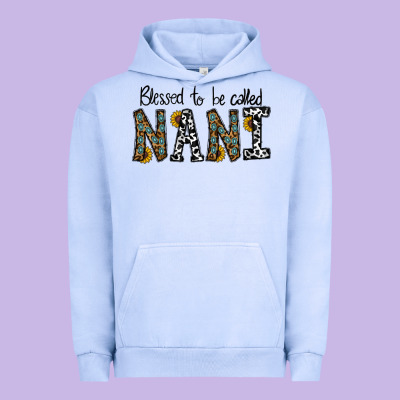 Blessed To Be Called Nanı Urban Hoodie Designed By Cowhidedigitalart
