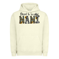 Pigment Pistachio blessed to be called nanı Urban Hoodie - CowhideDigitalArt