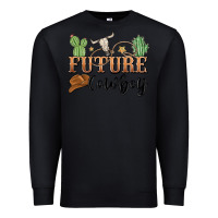 Black future cowboy Premium Sweatshirt - MaliasSmallBusiness