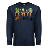 Navy future cowboy Premium Sweatshirt - MaliasSmallBusiness