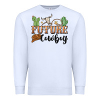 White future cowboy Premium Sweatshirt - MaliasSmallBusiness