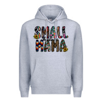 Heather Grey small busines mama Premium Hoodie - CowhideDigitalArt