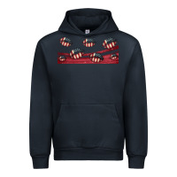 Navy american flag lips 16oz libbey cup Urban Hoodie - HRA Design Shop