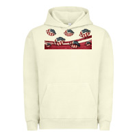 Pigment Pistachio american flag lips 16oz libbey cup Urban Hoodie - HRA Design Shop