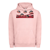 Pigment Salmon american flag lips 16oz libbey cup Urban Hoodie - HRA Design Shop