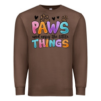 Chestnut paws and enjoy the little things Premium Sweatshirt - MaliasSmallBusiness