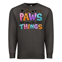 Smoke paws and enjoy the little things Premium Sweatshirt - MaliasSmallBusiness