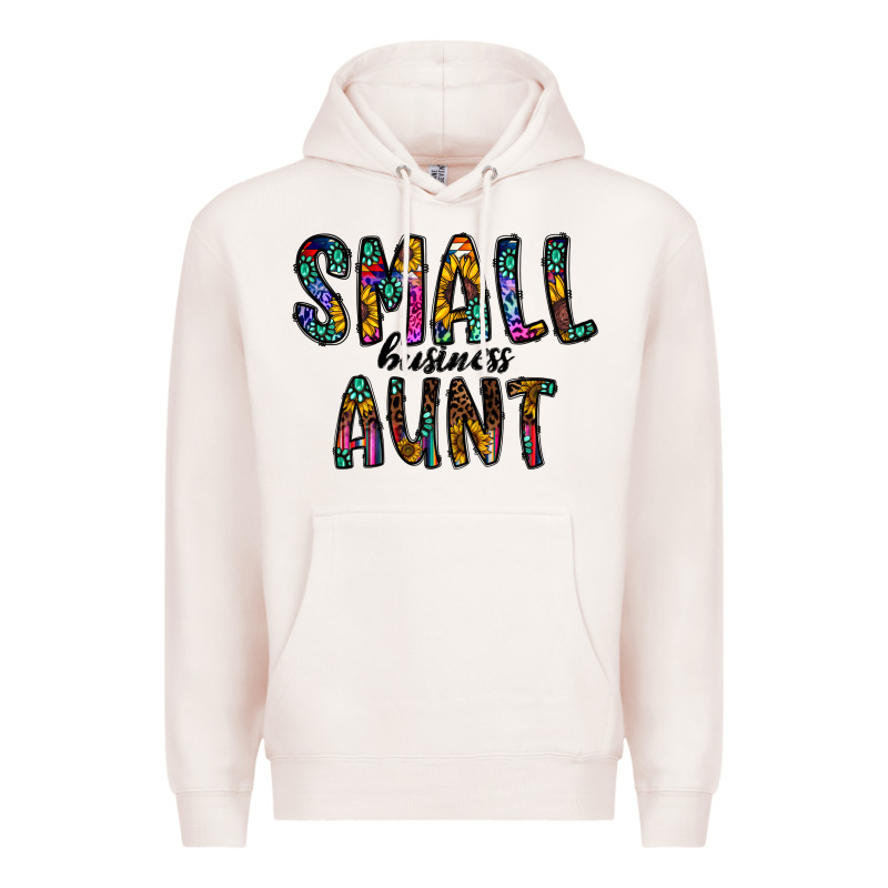 Small Business Aunt Premium Hoodie by CowhideDigitalArt | Teevron