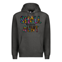 Charcoal Heather small business aunt Premium Hoodie - CowhideDigitalArt