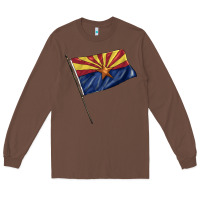 Chestnut arizona flag Long Sleeve Tee - BarkalooDesign