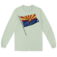 Matcha arizona flag Long Sleeve Tee - BarkalooDesign