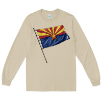 Mushroom arizona flag Long Sleeve Tee - BarkalooDesign