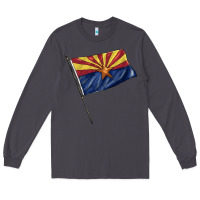 Smoke arizona flag Long Sleeve Tee - BarkalooDesign