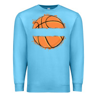 Ocean Blue custom basketball Premium Sweatshirt - MaliasSmallBusiness