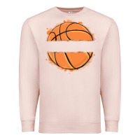 Pale Pink custom basketball Premium Sweatshirt - MaliasSmallBusiness