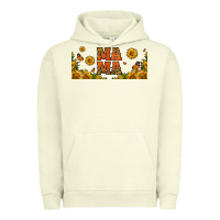 Pigment Pistachio sunflowers and butterflies mama 16oz libbey cup Urban Hoodie - HRA Design Shop