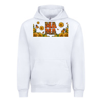 White sunflowers and butterflies mama 16oz libbey cup Urban Hoodie - HRA Design Shop